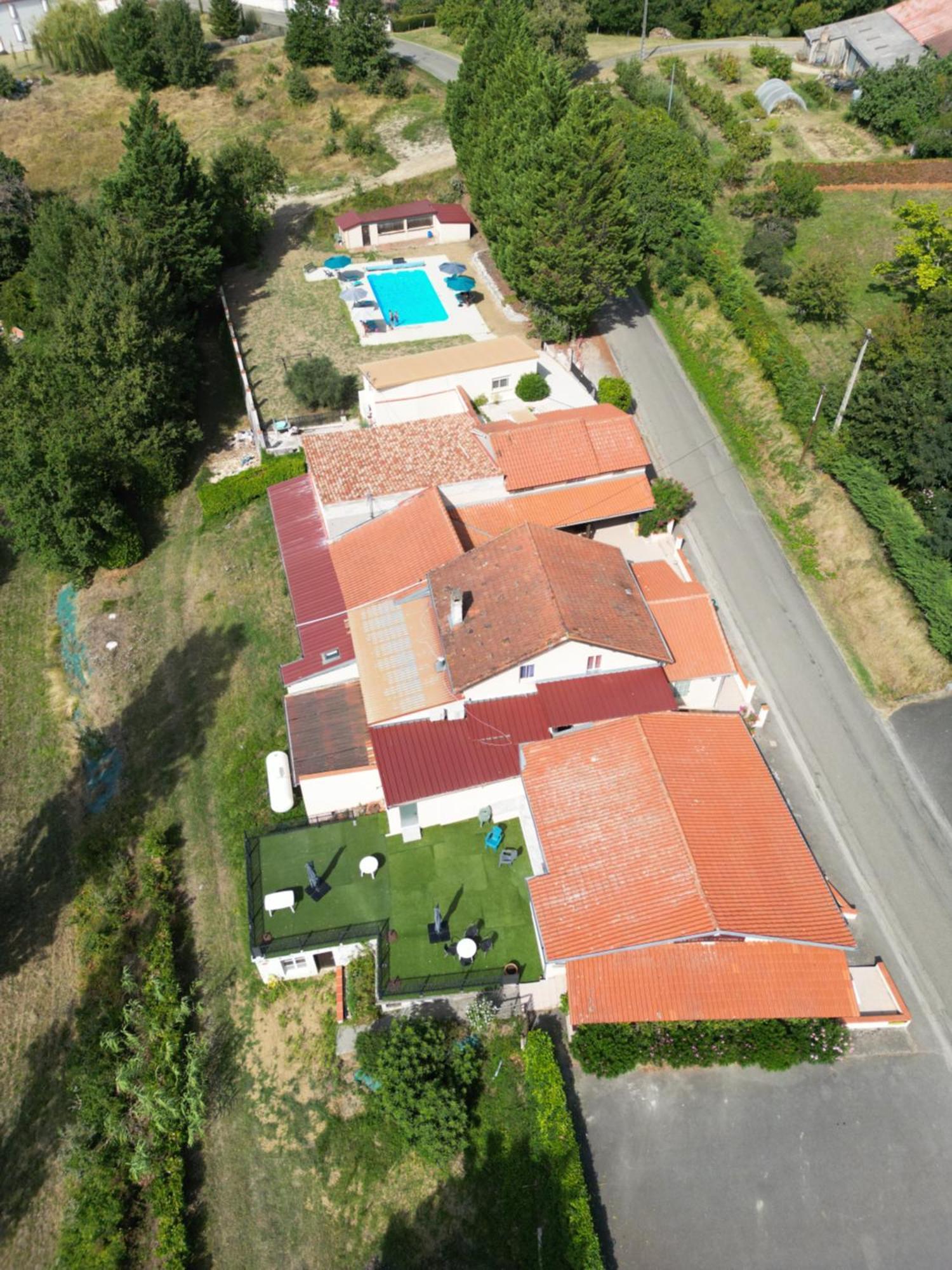 Logis des Crêtes de Pignols Moissac Exterior foto
